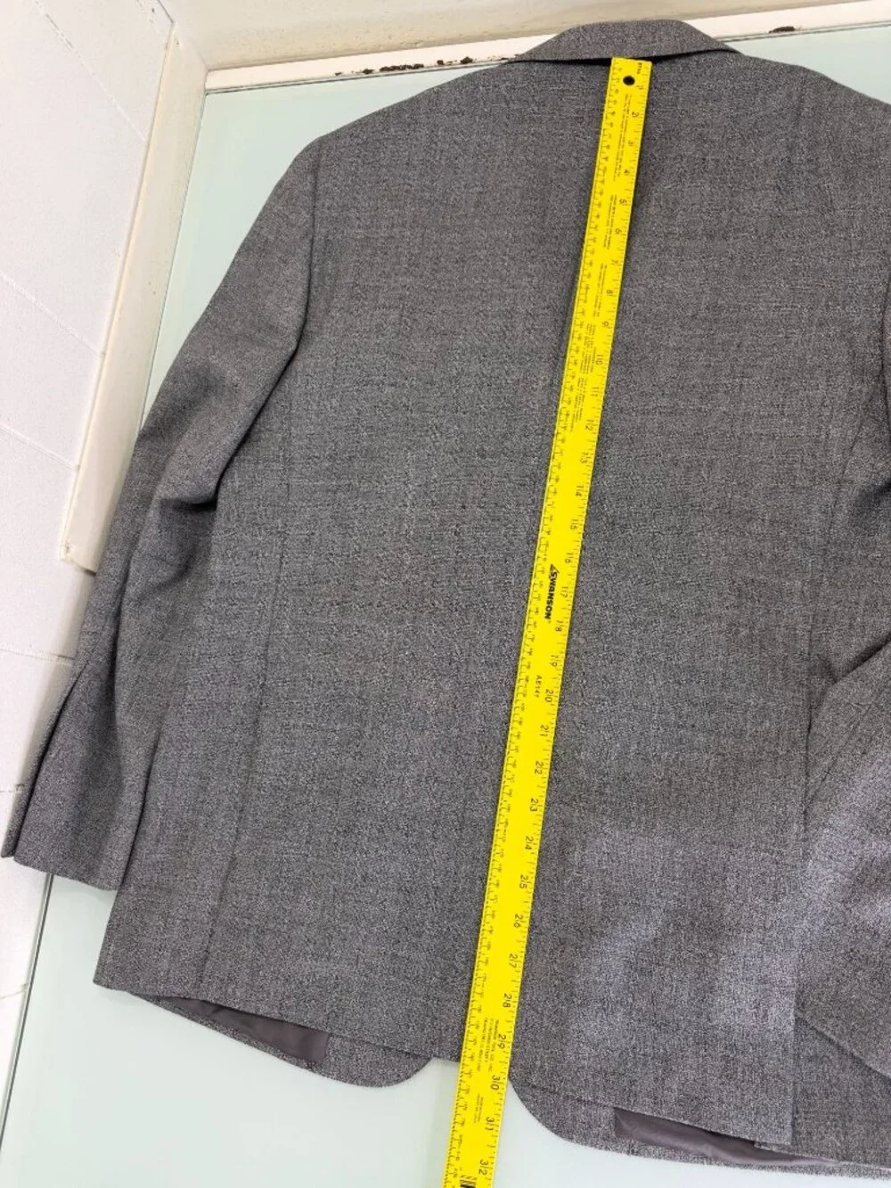 Brooks Brothers Regent Fit Blazer Jacket Men 42R Salt and Pepper Knit Sport Coat